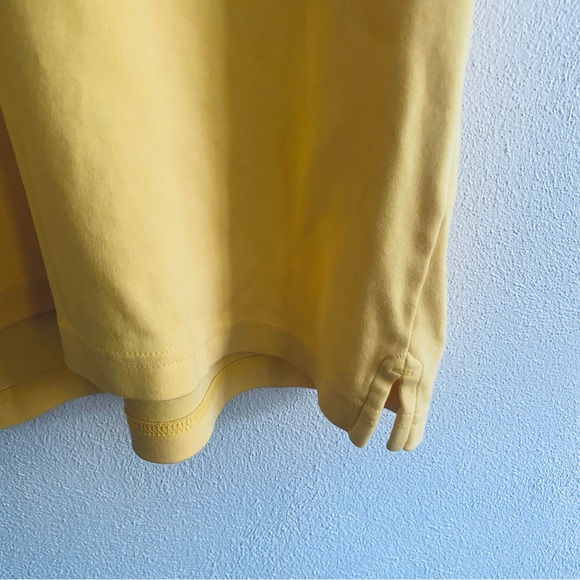 Lands End yellow polo shirt - Picture 8 of 9